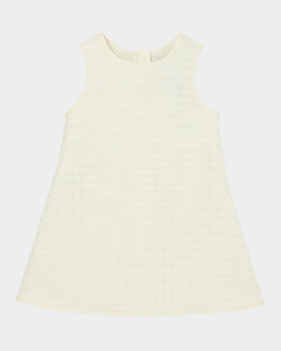 Girl's Quilted A-Line Dress, Size 4-